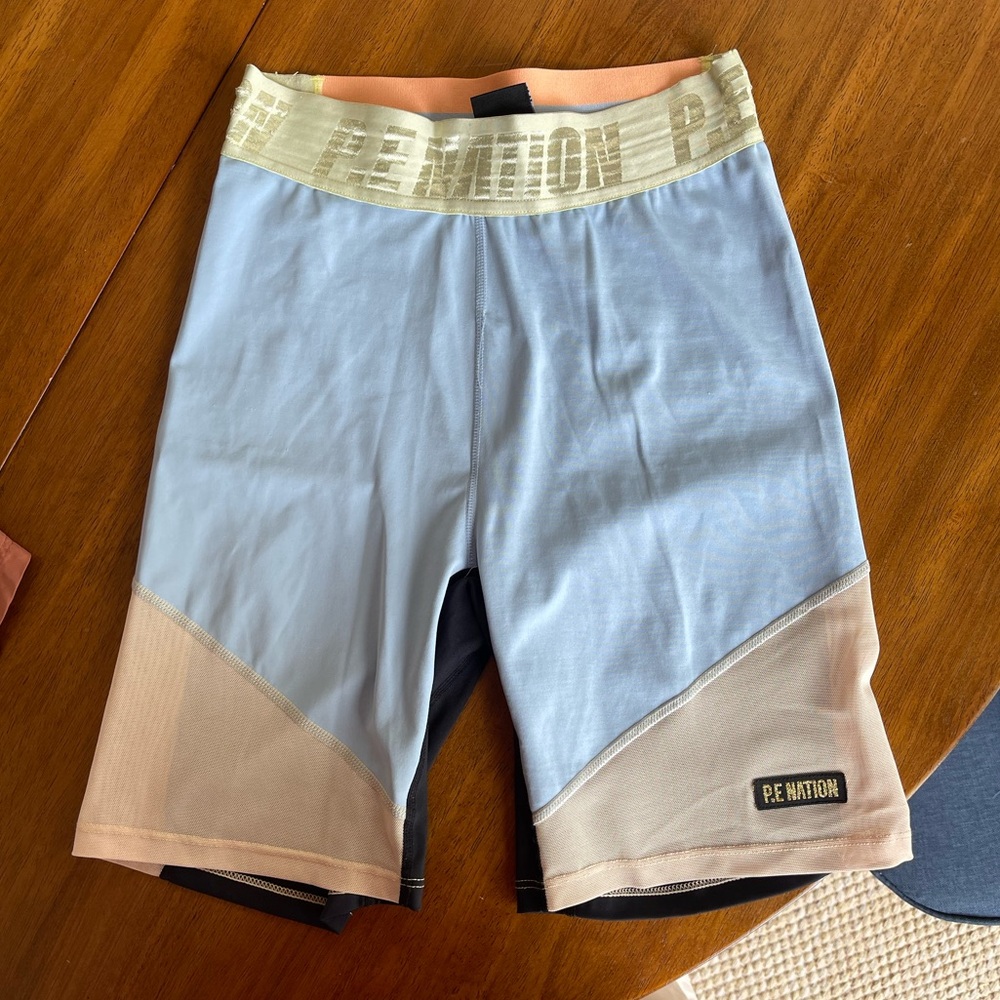 PE Nation Refractor Biker Short